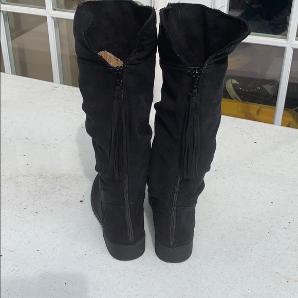 Girls suade boots - Picture 2 of 5